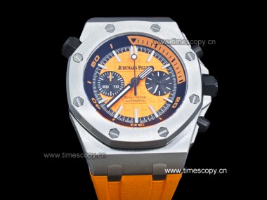 Asia Grade Replica Audemars Piguet Royal Oak Offshore Diver Chronograph 26703ST.OO.A070CA.01 Man Watches AP-1188
