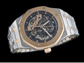 Asia Grade Replica Audemars Piguet Royal Oak Double Balance Wheel Openworked 15407ST.OO.1220ST.01 Man Watches AP-1329