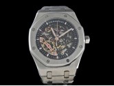 Swiss Grade Replica Audemars Piguet Royal Oak Double Balance Wheel Openworked 15407ST.OO.1220ST.01 Man Watch AP-2073