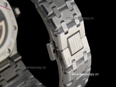 Swiss Grade Replica Audemars Piguet Royal Oak Double Balance Wheel Openworked 15407ST.OO.1220ST.01 Man Watch AP-2073
