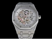 Swiss Grade Replica Audemars Piguet Royal Oak Double Balance Wheel Openworked 15407ST.OO.1220ST.01 Man Watch AP-2074