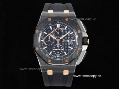 Réplica de grado suizo Audemars Piguet Royal Oak Offshore Reloj de hombre cronógrafo automático AP-2209