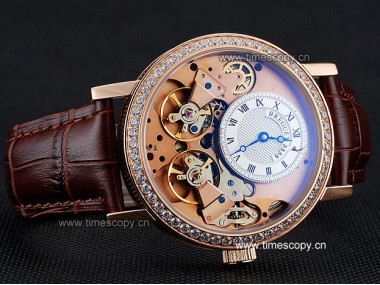 Asia Grade Replica Breguet Classique Duo Tourbillon Automatic Man Watches BG-1030