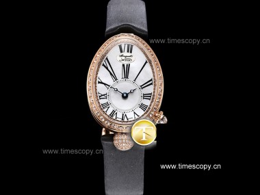 Grado suizo réplica ZF fábrica Breguet reina de Nápoles señoras relojes automáticos BG-2074