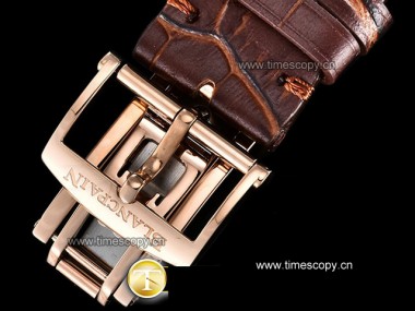 Swiss Grade Replica JB Factory Blancpain Villeret Tourbillon 8 Jours Edition with Real Power Reserve Man Watches BLA-2036