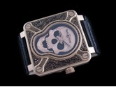 Swiss Grade Replica Bell Ross BR01-92 Burning Skull Automatic Man Watches BR-2039