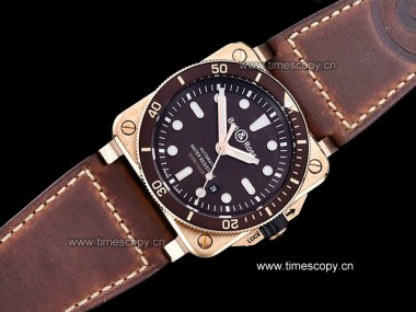 Swiss Grade Replica Bell Ross BR03-92 Diver 42mm Bronze Automatic Man Watches BR-2089