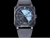 Réplica de grado suizo Bell Ross BR03 Horizon Ceramic Edición Limitada Automático Hombres Relojes BR-2105