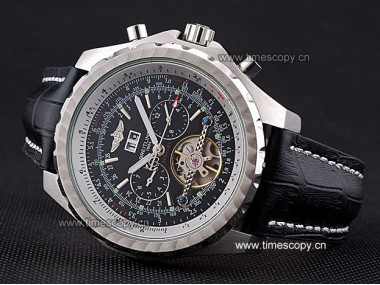 Asia grado réplica breitling hombre bentley motors t tourbillon relojes bre-1208