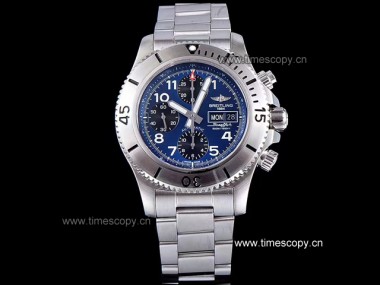 Cronógrafo de Suiza grado réplica Breitling Superocean Steelfish A13341C3 hombre automático relojes BRE-2224