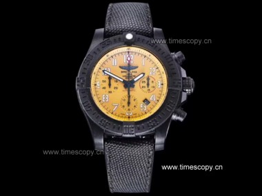 Swiss Grade Réplica GF Factory Breitling Avenger Hurricane Chronograph Cobra Yellow Man Relojes BRE-2267