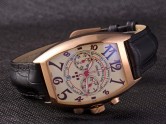 Asia Grade Replica Franck Muller Cintree Curvex Master Banker Lune Chronograph Man Watches FM-1006