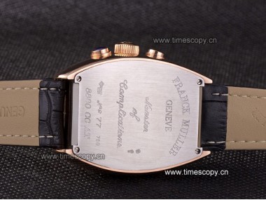 Asia Grade Replica Franck Muller Cintree Curvex Master Banker Lune Chronograph Man Watches FM-1010