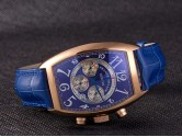 Asia Grade Replica Franck Muller Cintree Curvex Master Banker Lune Chronograph Man Watches FM-1007