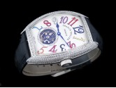 Asia Grade Replica Franck Muller Casablanca Full Diamond Tourbillon Man Watches FM-1135