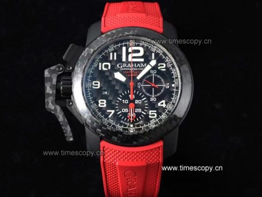 Swiss Grade Replica Graham Oversize Chronofighter Carbon Automatic Man Watches GR-2008