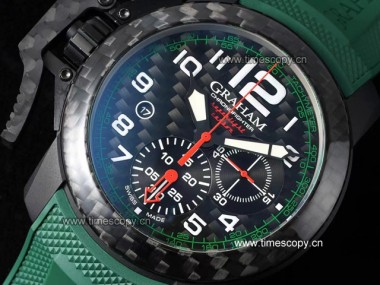 Swiss Grade Replica Graham Oversize Chronofighter Carbon Automatic Man Watches GR-2011