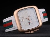 Asia grado réplica Gucci Coupe cuarzo hombre relojes GU-1008