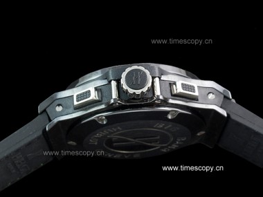 Asia Grade Replica Hublot Big Bang All Black Ceramic Man Watches HB-1111