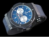 Asia Grade Replica Hublot Classic Fusion Yacht Club Monaco All Black Ceramic Man Watches HB-1112