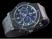 Asia Grade Replica Hublot Classic Fusion All Black Ceramic Man Watches HB-1117
