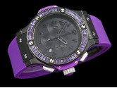 Asia grado replica hublot big bang tutti frutti cuarzo la señora relojes hb-1187