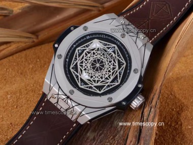 Asia Grade Replica Hublot Big Bang Sang Bleu 415.NX.1112.VR.MXM16 Man Watches HB-1256