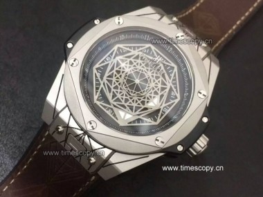 Asia Grade Replica Hublot Big Bang Sang Bleu 415.NX.1112.VR.MXM16 Man Watches HB-1256
