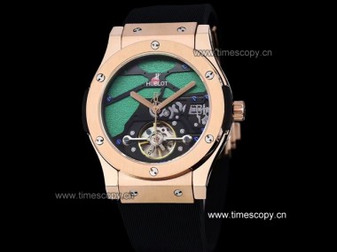 Asia Grade Replica Hublot Classic Fusion Tourbillon Vitrail Man Watches HB-1367