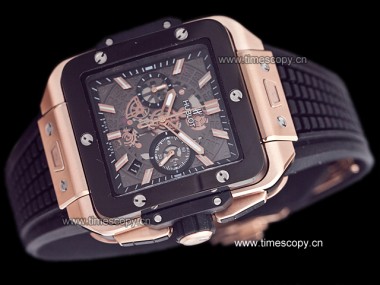 Asia Grade Replica Hublot Square Bang Unico 821.OM.0180.RX Chronograph Man Watches HB-1370