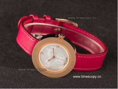 Asia grado réplica Hermes H-hora dama relojes HM-1045