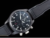 Swiss Grade Replica ZF Factory IWC Pilot Chronograph Top Gun IW389001 Man Watches IW-2174