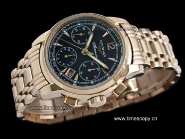 Swiss Grade Replica Longines Saint-Imier Automatic Chronograph Man Watches LG-2011