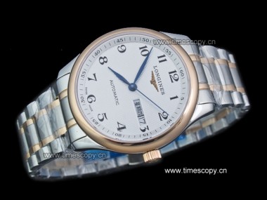 Swiss Grade Replica Longines Master Collection L2.518.5.78.7 Automatic Two Tone Man Watches LG-2018