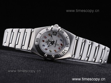 Asia Grade Replica Omega Constellation Lady Quartz Watches OME-1040