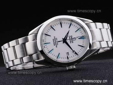 Asia grado réplica Omega Seamaster Aqua Terra hombre cuarzo relojes OME-1041
