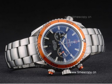 Asia grado réplica Omega Seamaster planeta océano Chronograph hombre relojes OME-1181