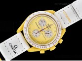 Asia Grade Replica Swatch X Omega Bioceramic Moonswatch Mission to Sun Man Watch OME-1564