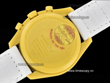 Asia Grade Replica Swatch X Omega Bioceramic Moonswatch Mission to Sun Man Watch OME-1564