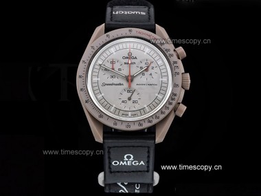 Asia Grade Replica Swatch X Omega Bioceramic Moonswatch Mission to Jupiter Man Watch OME-1569