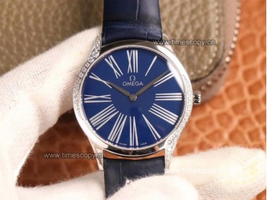 Swiss Grade Replica Omega De-Ville Tresor 428.18.36.60.03.001 Lady Watch OME-2412