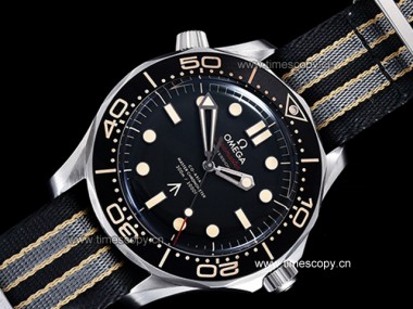 Swiss Grade Replica VS Factory Omega Seamaster 300m No Time To Die 007 210.92.42.20.01.001 Limited Edition Man Watch OME-2420