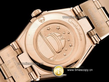 Swiss Grade Replica GF Factory Omega Constellation 25mm Swiss Quartz Ladies Watches OME-2443