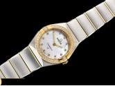 Swiss Grade Replica GF Factory Omega Constellation 25mm Swiss Quartz Ladies Watches OME-2442