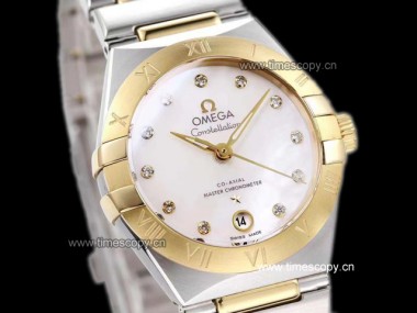 Swiss Grade Replica Omega Constellation 29mm Lady Automatic Watches OME-2472