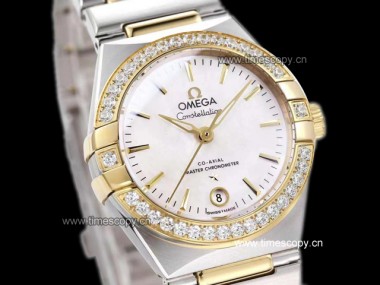 Swiss Grade Replica Omega Constellation 29mm Lady Automatic Watches OME-2473