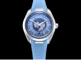 Swiss Grade Replica Omega Aqua Terra GMT Worldtimer 43mm Watches OME-2573