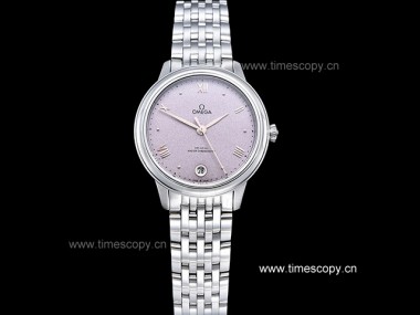Swiss Grade Replica Omega DeVille Presitge 34mm Automatic Lady Watches OME-2589