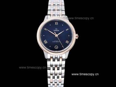 Swiss Grade Replica Omega DeVille Presitge 34mm Automatic Lady Watches OME-2623