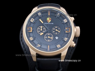 Asia Grade Replica Porsche Design Dashboard P6620 Quartz Chronograph Man Watches PD-1037